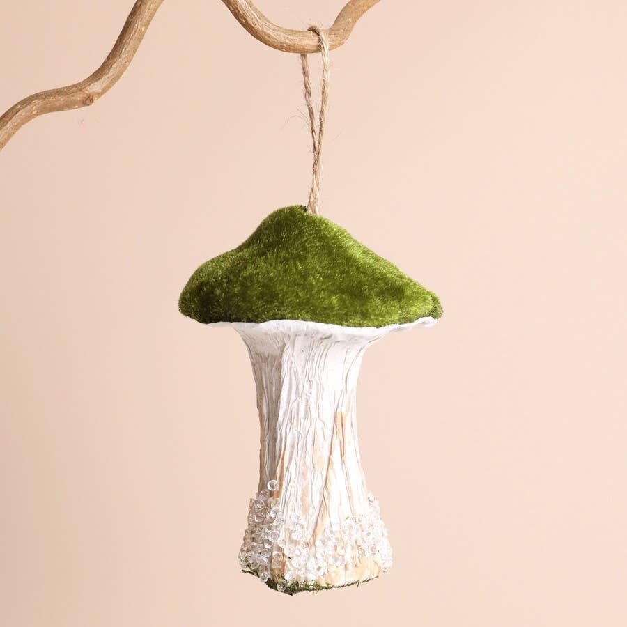 Green Mushroom Hanging Decoration